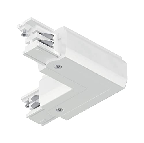 Paulmann ProRail3 91373 Rail System Connector L-Piece Inner 101 x 101 mm Max. 3.680 W White Rail Systems Ceiling Rail Metal, Plastic