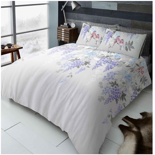 GC GAVENO CAVAILIA 3 Piece Complete Bedding Set - Single Duvet Cover Set, Fitted Sheet With Pillowcase - Polycotton