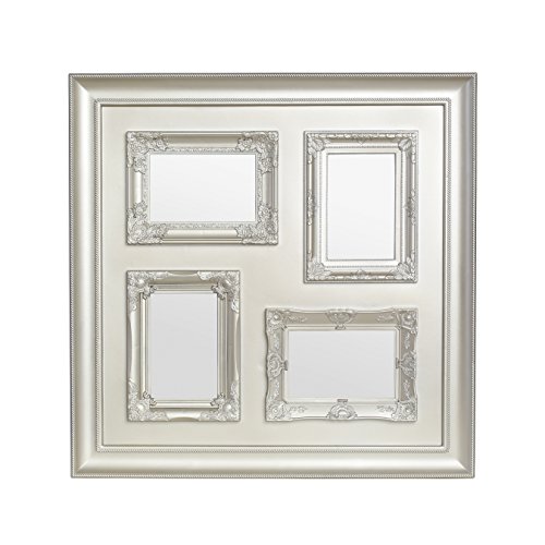 Premier Housewares Vintage Multi-Photo Frame for 4 Photos, Gold