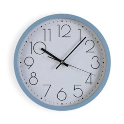 Versa Wall Clock Blue Wood 4.3 x 30 x 30 cm - Brand EAN: 8420327545596