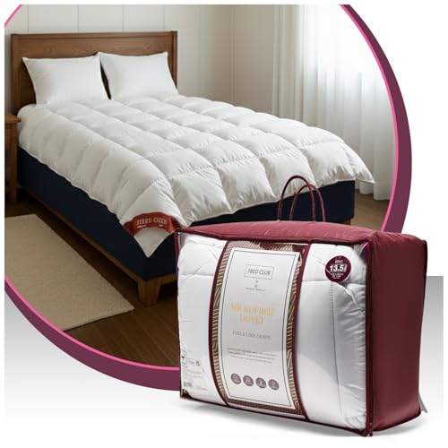 GC GAVENO CAVAILIA King Size Duvet 13.5 Tog - Thick Heavy Quilt Coverless Comforter -AntiAllergy Soft Warm Hotel Quality Bedding - Hypoallergenic Box Stitched Polyester Kingsize Bed Duvet (220x225Cm)