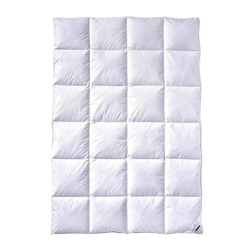 Billerbeck Martina® Down Duvet - 135 x 200 cm Duvet - All Season Duvet - Suitable for Allergy Sufferers - 90% Goose Down, 10% Goose Feathers - White