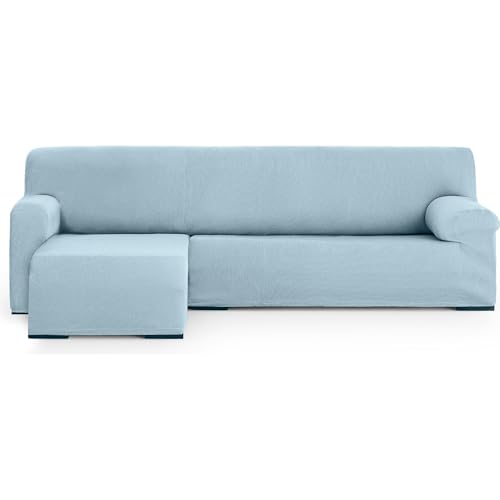 ECOMMERC3 Chaiselong - Universal and Versatile Chaiselong Sofa Cover Short Right Arm ??? Light Blue Chaiselong Sofa Cover Protector Easy to Install for Back, Seat and Arms