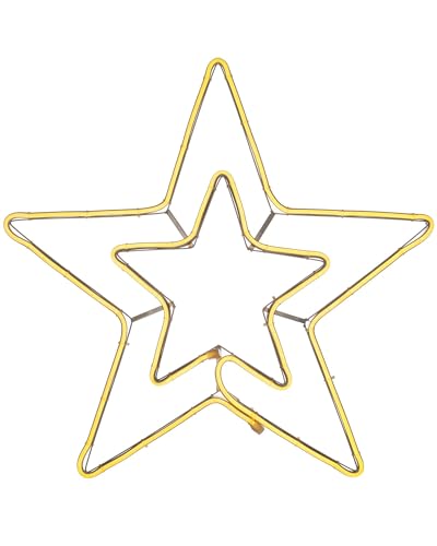 WeRChristmas Christmas Star Neon Rope Light Silhouette,53 cm