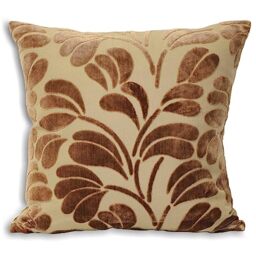 Paoletti Palm Chenille Polyester Filled Cushion