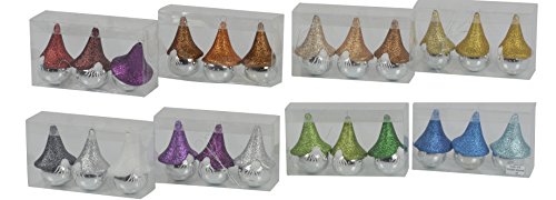 41894 Christmas Gifts Cute Santa Christmas Decoration with 8-Assorted (Pack of 3)