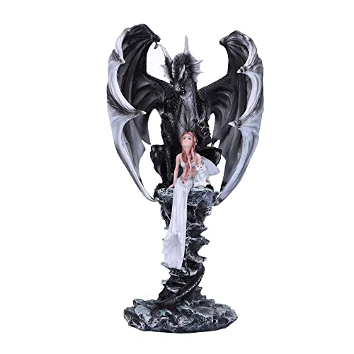 Nemesis Now NYA Fairy Dragon Figurine, Black, 37.5cm, D5919V2