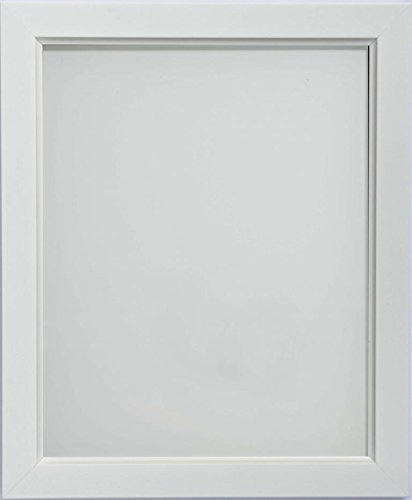 Frame Company Ainsworth Picture Photo Frame, Fitted with Shatterproof Perspex , White, 19 x 13 Inches