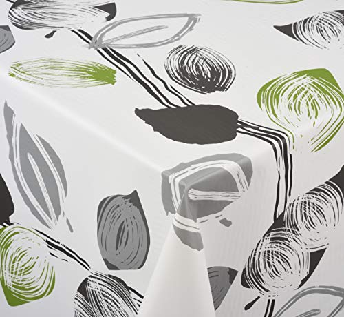 Venilia Tablecloth Spring Cloth Table Linen Oilcloth Easy Care Water-Repellent Square, PVC polyester, 140 x 140 cm