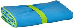 Playshoes Unisex Multifunctional Towel Bath Towel Microfibre 90 x 180 cm 7 - Blue