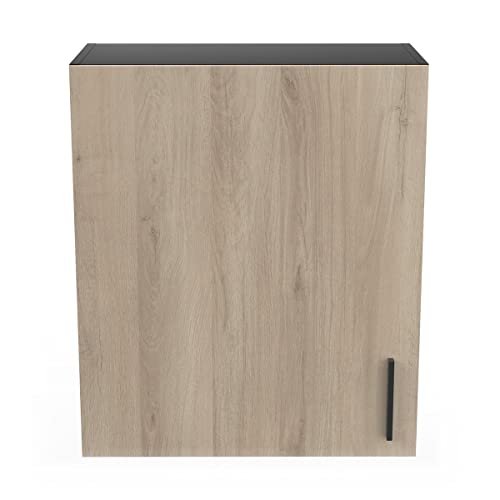 Demeyere Mobile Alto Cucina-2 Ante-Origan-Made in France-Garanzia 2 Anni, Kronberg/Nero Opaco, L 60 x P 30 x H 70 cm