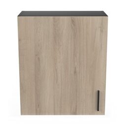 Demeyere Mobile Alto Cucina-2 Ante-Origan-Made in France-Garanzia 2 Anni, Kronberg/Nero Opaco, L 60 x P 30 x H 70 cm