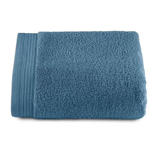 RIZO Top Towel – Set of 1 Shower Towel – Large Shower Towel – Bath Towels – 100% Combed Cotton – 600 g/m2 – Measure 100 x 150 cm – Ocean