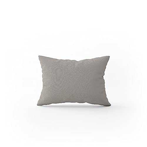Homemania 13798 Double Set 2-Pillowcase, Grey Cotton, 52 x 82 cm