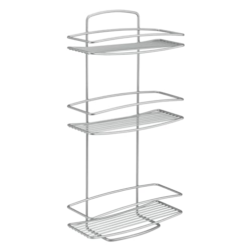 Metaltex Onda 3-Tier Rectangular Bathroom Shelf