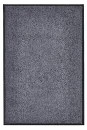 andiamo Premium Wash & Clean Durable Dirt Trapper Mat for House Entrance Indoor or as a Doormat in Covered Outdoor Area Absorbent Doormat 40 x 60 cm Anthracite
