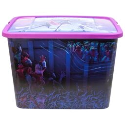 Kpop Demon Hunters Storage Click Box 23 Litres - Toy Boxes, Toy Organiser, for Living Room, Children’s Room, Kids Playroom
