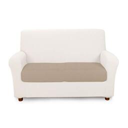Caleffi 51405 3-Seater Elastic Cushion Cover Natural Melange Cotton