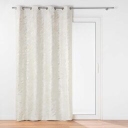 Douceur d'Intérieur, Marius Curtain with Eyelets 140 x 260 cm Metallic Printed Velvet