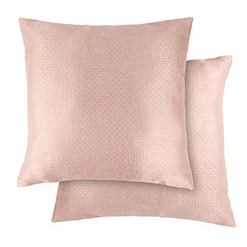 Emma Barclay Ambiance - Cushion Cover in Blush Pink - 17x17 (43x43cm),AMC1717BLUS