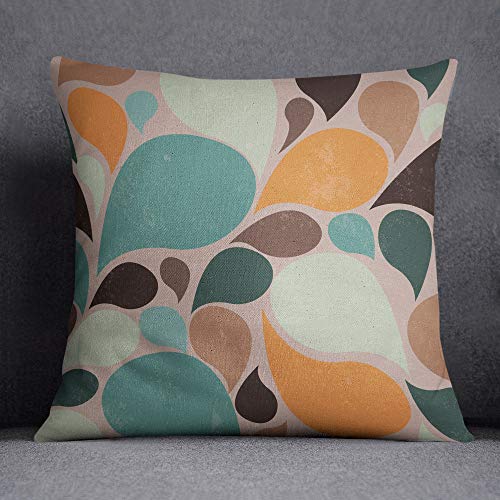 Questo Casa Decorative Cushion Cover, Cushion Cover, Home Decoration, for Sofa, Coffee, Size: 45 x 45 cm – Designed and Made in Türkiye