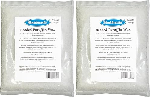 Mouldmaster 250 g Candle Wax, Transparent (Pack of 2)
