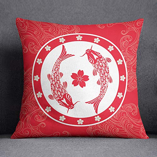 Questo Casa Decorative Cushion Cover, Cushion Cover, Home Decoration, for Sofa, Coffee, Size: 45 x 45 cm – Designed and Made in Türkiye