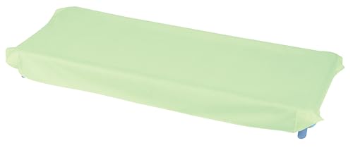 Andy & Helen - Fitted Sheet for Nursery Bed with Elasticated Corners for a Total Fit Standard Sizes 65 x 140 cm, 100% Cotton, Green