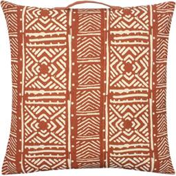 furn. Kericho Polyester Filled Cushion, Cotton, Terracotta