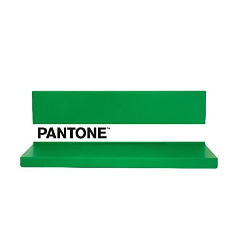 Homemania Shelfie Shelf Wall Decoration Object Holder Square with Shelves for Living Room Bedroom Green White Black Metal 40 x 14 x 13 cm