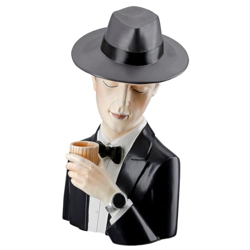 Casablanca modernes Design Decorative Figurine, Poly, Gray, H??he 26 cm