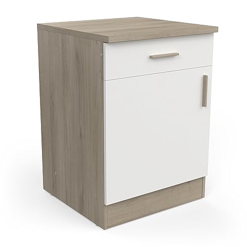 Demeyere Mobili da Cucina, Legno ingegnerizzato, Marrone, 60 x 60 x 85 cm