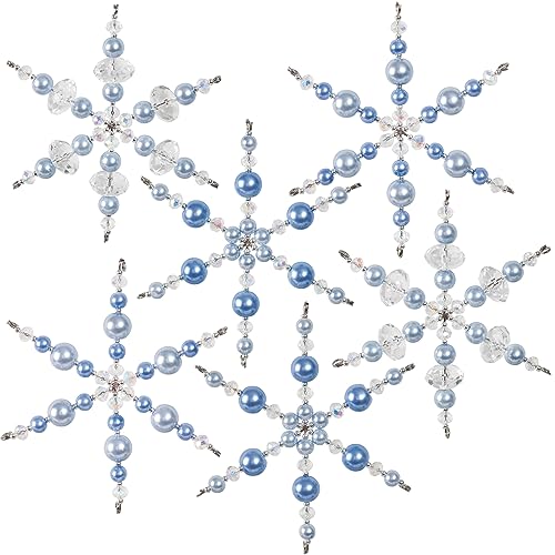 Solid Oak NC004 Nostalgic Christmas Beaded Crystal Ornament Kit, Multi-Colour,13.71 x 14.73 x 2.279 cm