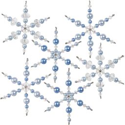 Solid Oak NC004 Nostalgic Christmas Beaded Crystal Ornament Kit, Multi-Colour,13.71 x 14.73 x 2.279 cm