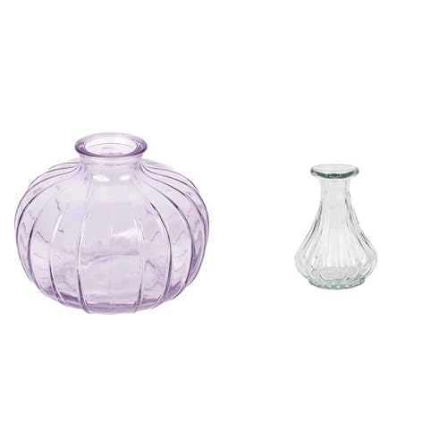 Talking Tables Lilac Glass Bud Vase for flowers, s & Talking Tables Souk - Vaso per boccioli in vetro r Table Decor Bundle