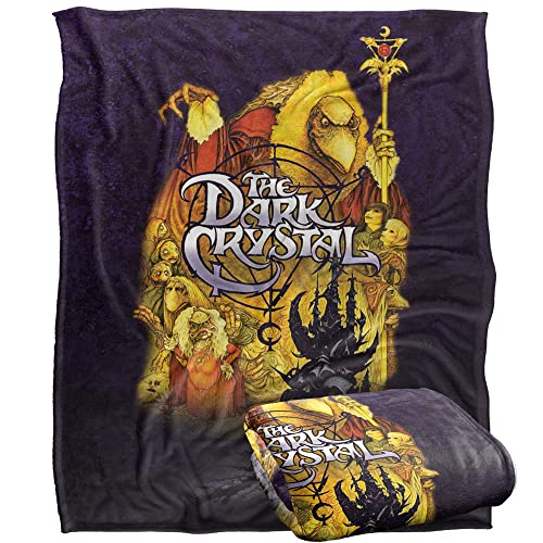 Dark Crystal Poster Silky Touch Super Soft Throw Blanket 152 X 127 Cm