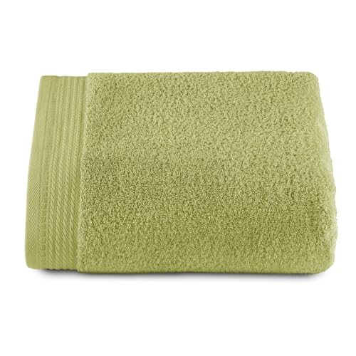 Top Towel Premium - Large Bath Towels - Bathroom Towels - 1 Large Bath Towel - 100 x 150 cm - 100% Cotton - 600 g - Lime
