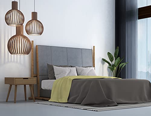 Italian Bed Linen Trendy Chic Yellow Double Bed Set
