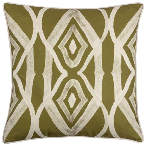 furn. Wylder Tropics Cape Ikat Reversible Feather Filled Cushion