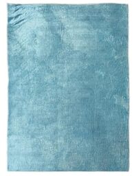 MANI TEXTILE TPS_UNI_BLE_120 Rug, Polyester, Blue, x_180_cm