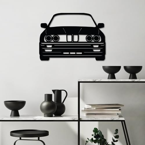 Stylish Black Decorative Metal Wall Accessory, 57 x 41 cm, 100% Metal, 1.5 mm Thickness, Perfect for Modern Home Decor & Art Display