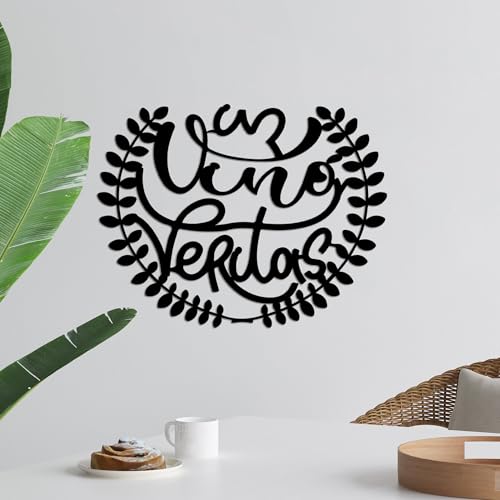 Stylish Black Decorative Metal Wall Accessory, 56 x 44 cm, 100% Metal, 1.5 mm Thickness, Lightweight and Durable, Perfect for Home Decor