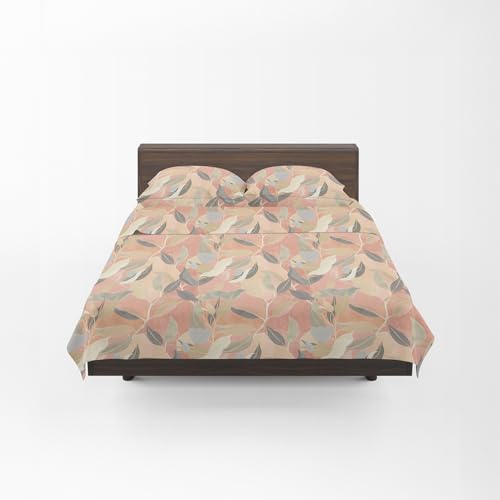Guzzini Classic – Percale Cotton Bed Set with Double Bed Sheets 180 x 280 cm + 1 Fitted Sheet with Fitted Sheet 125 x 200 cm Mattress 30 cm + 2 Pillow Cases for Bed 50 x 80 cm