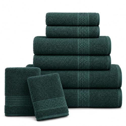 Komfortec Hand Towel Set 8 Pieces 100% Cotton