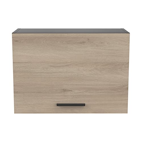 Demeyere Mobile Cucina sotto Cappa-1 copriwater-Origan-Made in France-Garanzia 2 Anni, Legno ingegnerizzato, Kronberg/Nero Opaco, L 60 x P 30 x H 42 cm