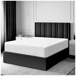 300 Thread Count Super King Fitted Sheet- 100% Egyptian Cotton Bedding Sheets- Hotel Quality Bedding Fitted Sheet- White
