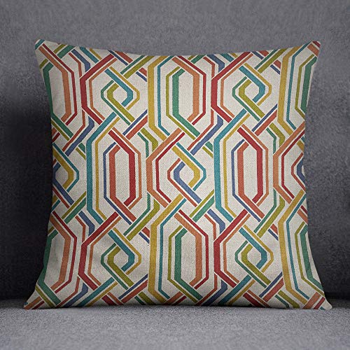 Bonamaison Decorative Cushion Cover, Throw Pillow Case, Size: 45X45 Cm - Designed and Manufactured in Turkey