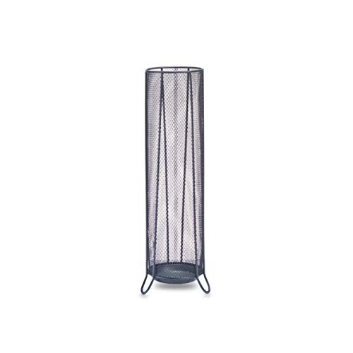 Zeller 17744 14 x 53 cm Umbrella Stand Mesh Diameter Coal