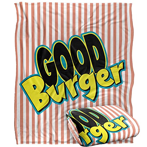 Good Burger 3 Color Logo Silky Touch Super Soft Throw Blanket 152 X 127 Cm