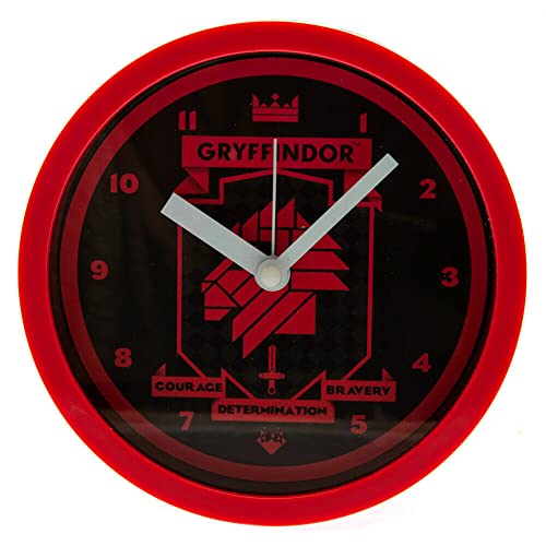 Pyramid International Harry Potter Alarm Clock (Gryffindor Modernist) 12cm Diameter - Official Merchandise
